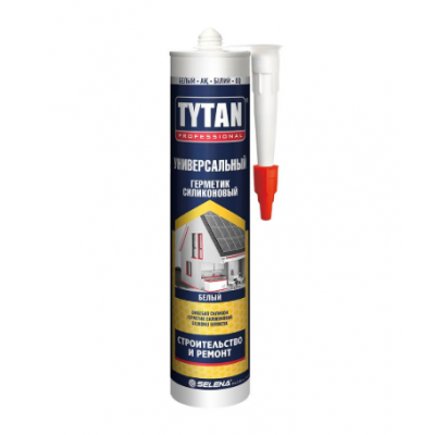 Герметик силиконовый универсальный Tytan Professional 280 мл белый